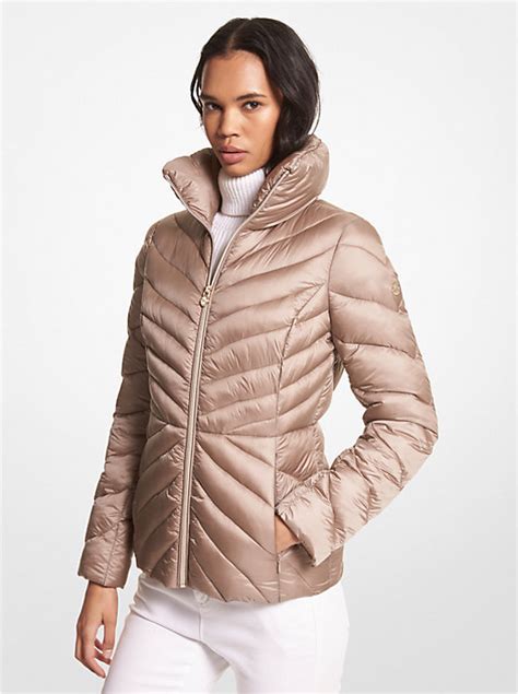 michael kors baby puffer jacket|michael kors packable puffer.